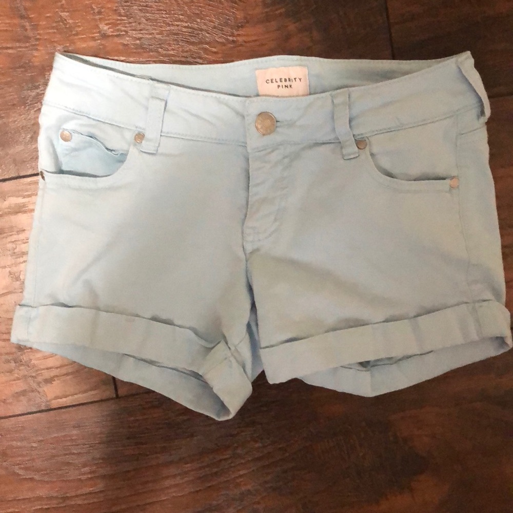 Light blue shorts